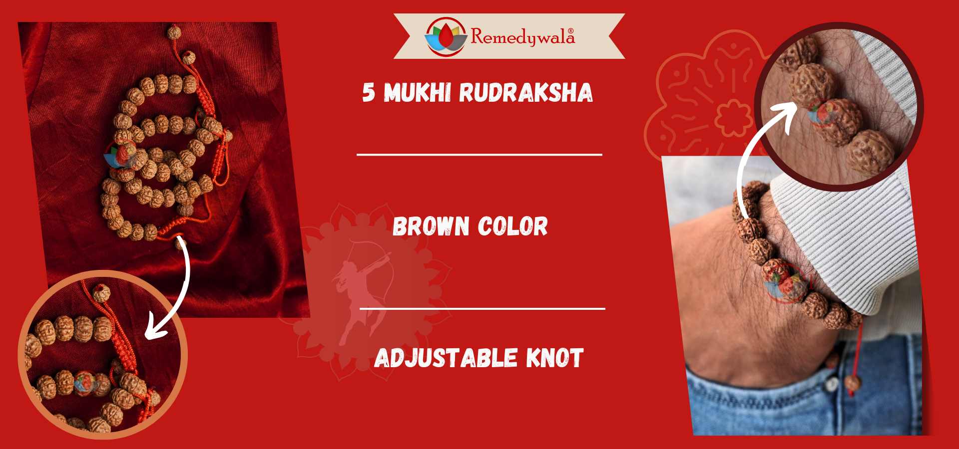 Rudraksha Bracelet with Certificate