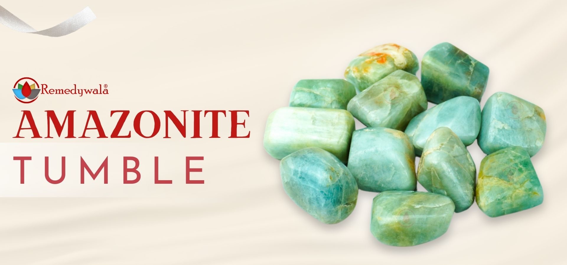 Amazonite tumble stone