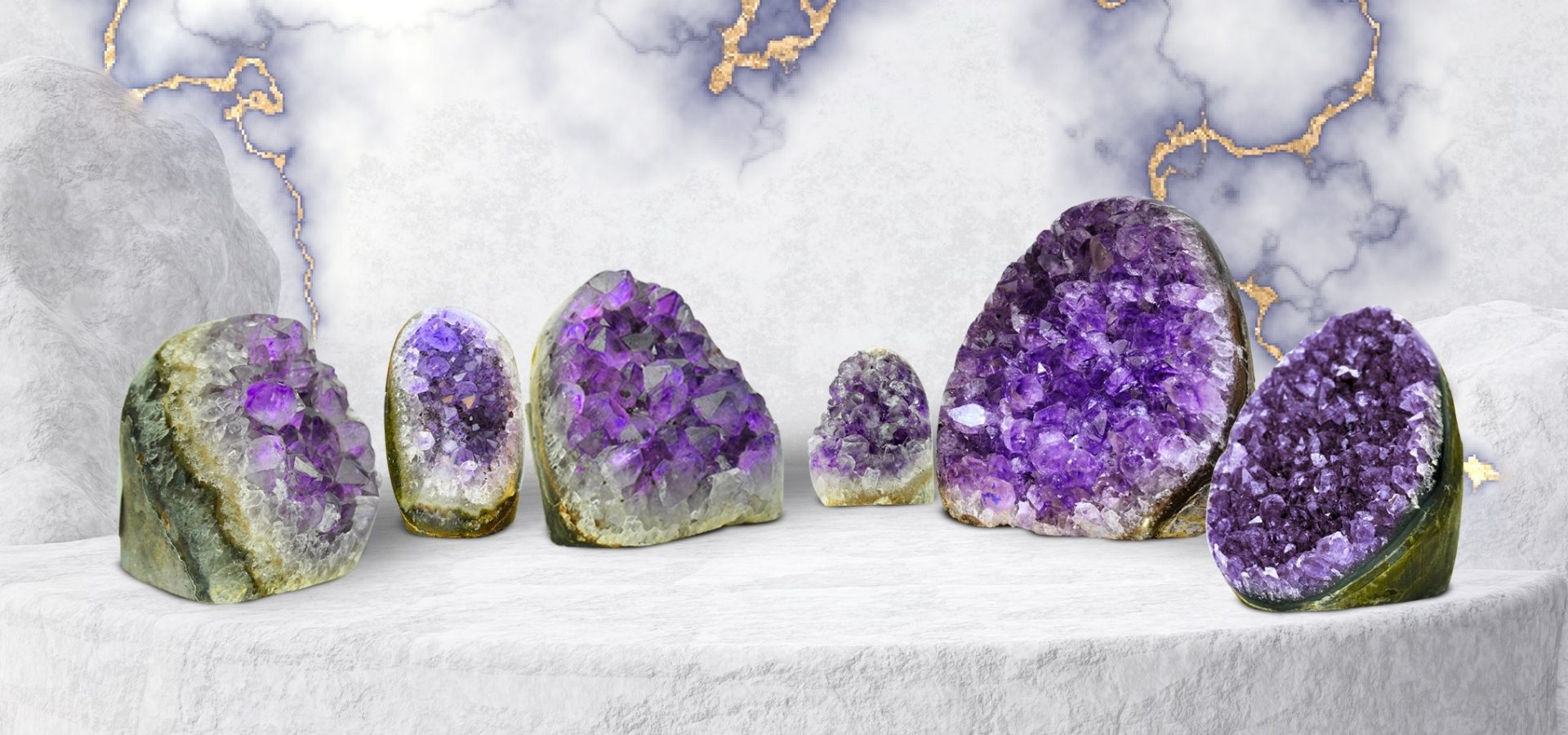 Amethyst Cluster