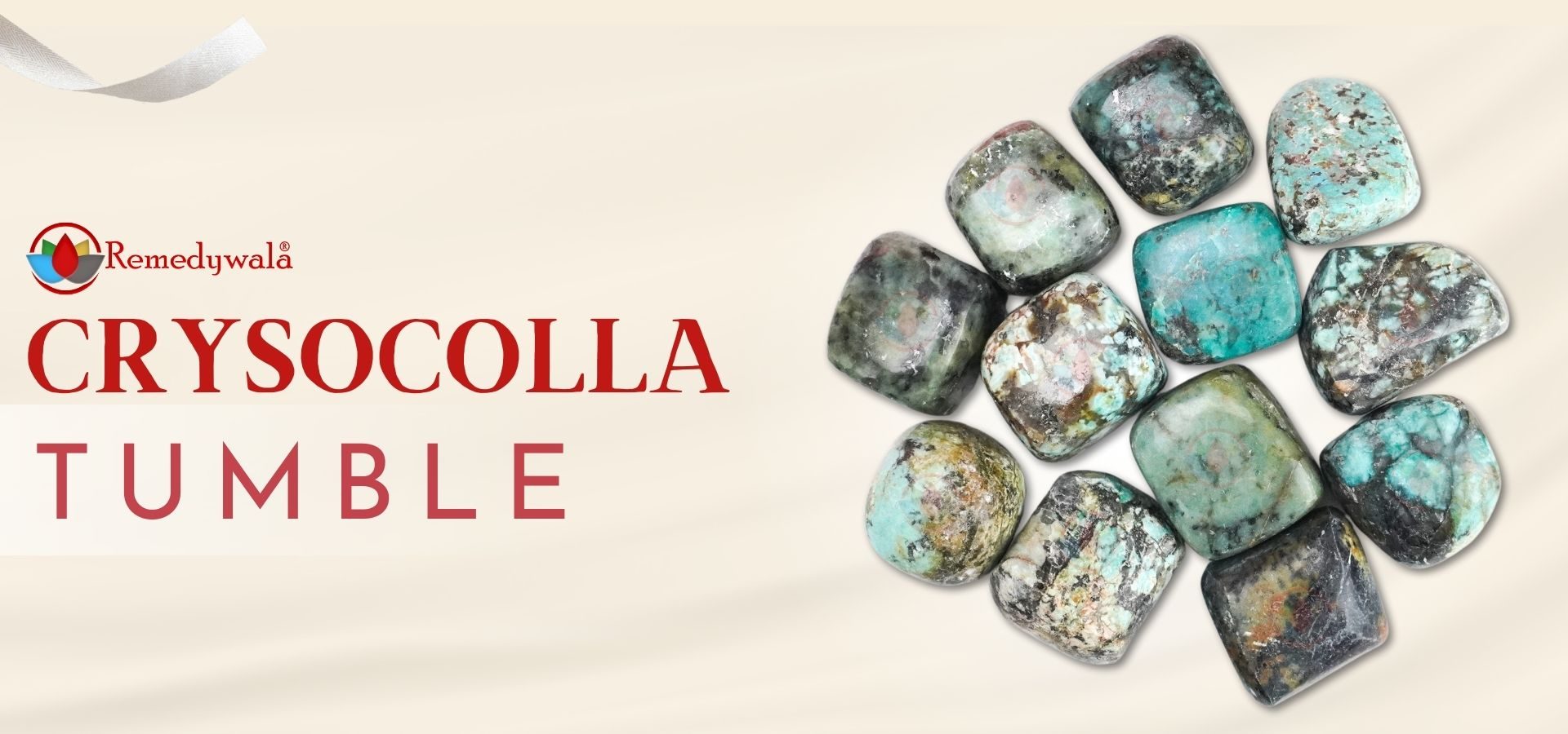 Crysocolla Tumble Stones