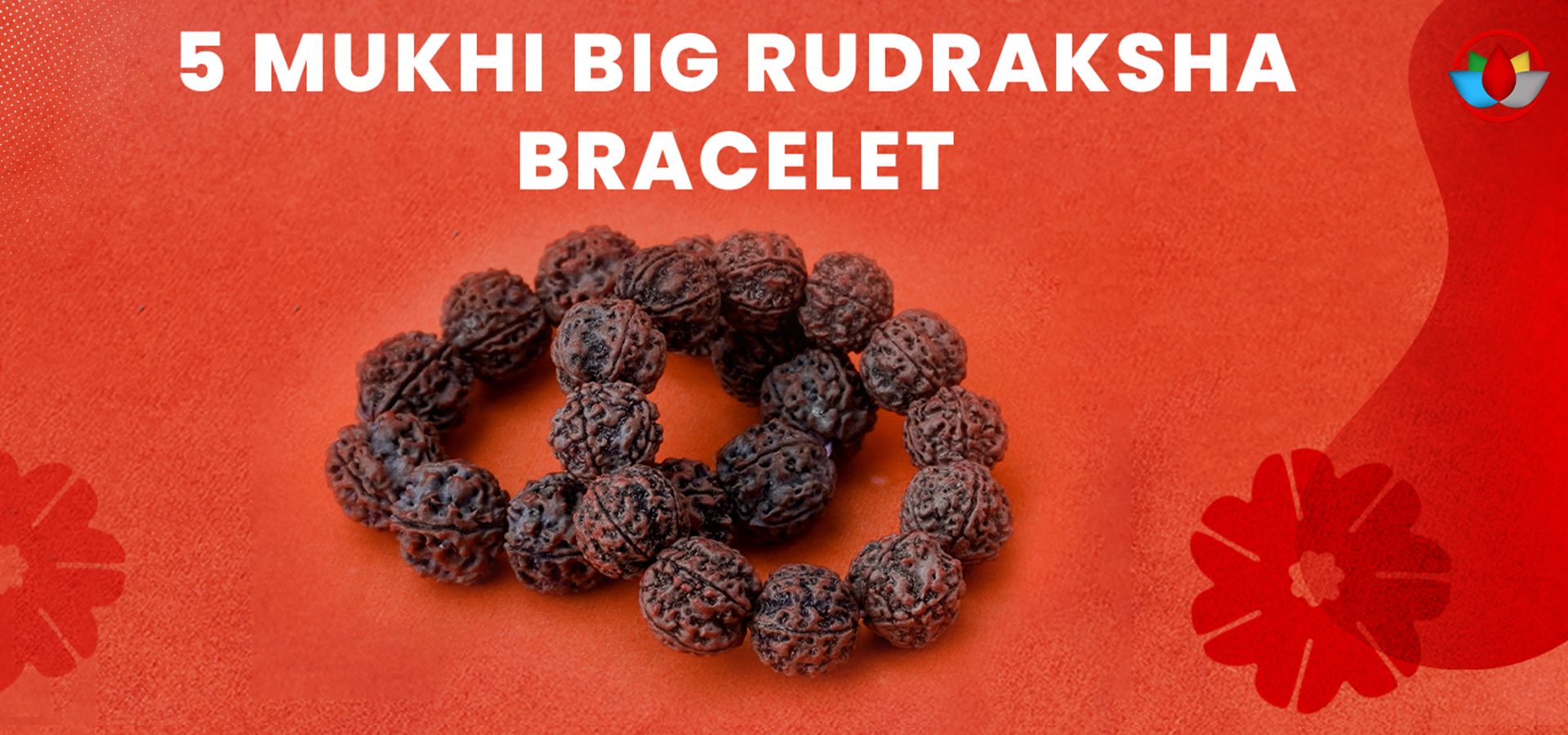 5 Mukhi Big Rudraksha Bracelet