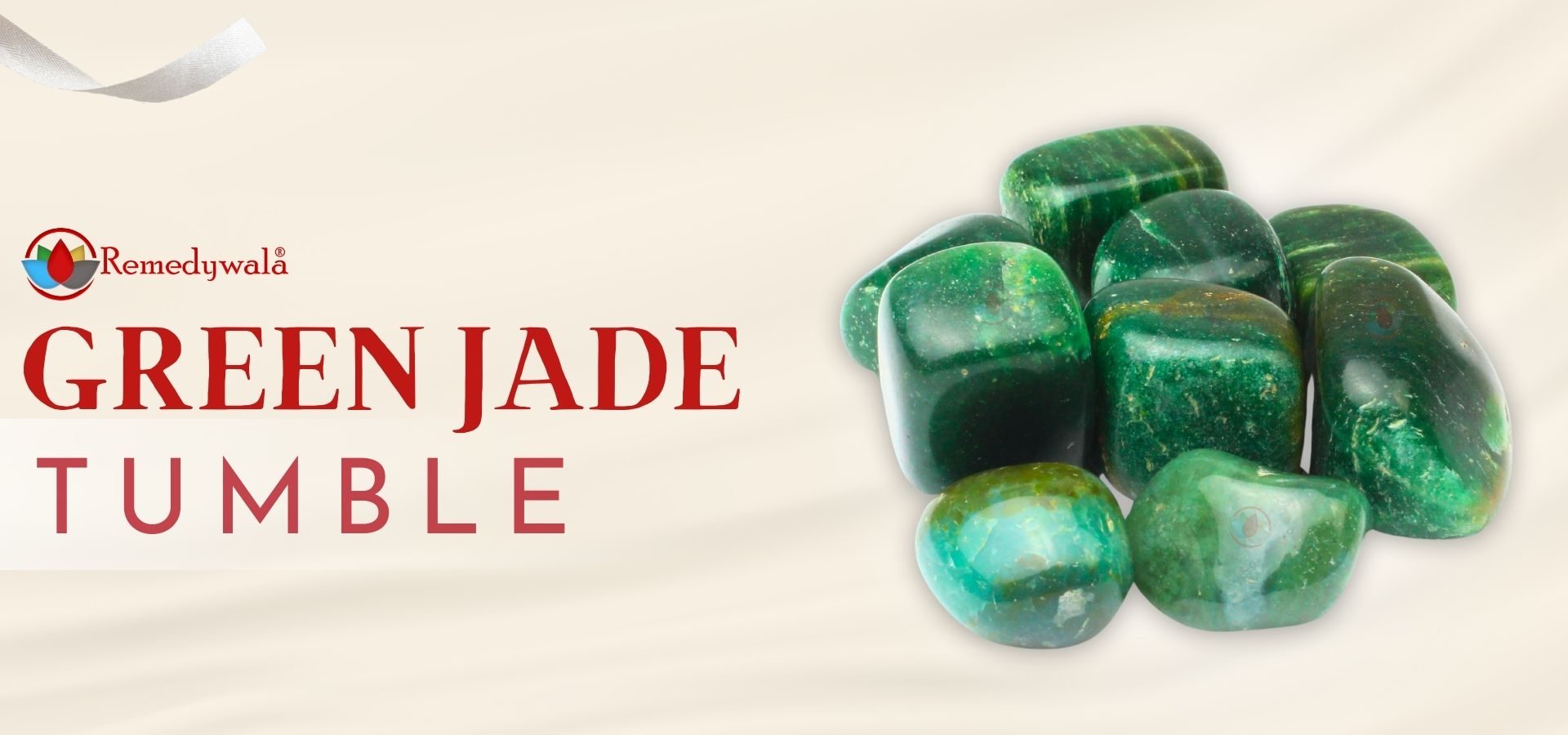 Green Jade Tumbled Stone