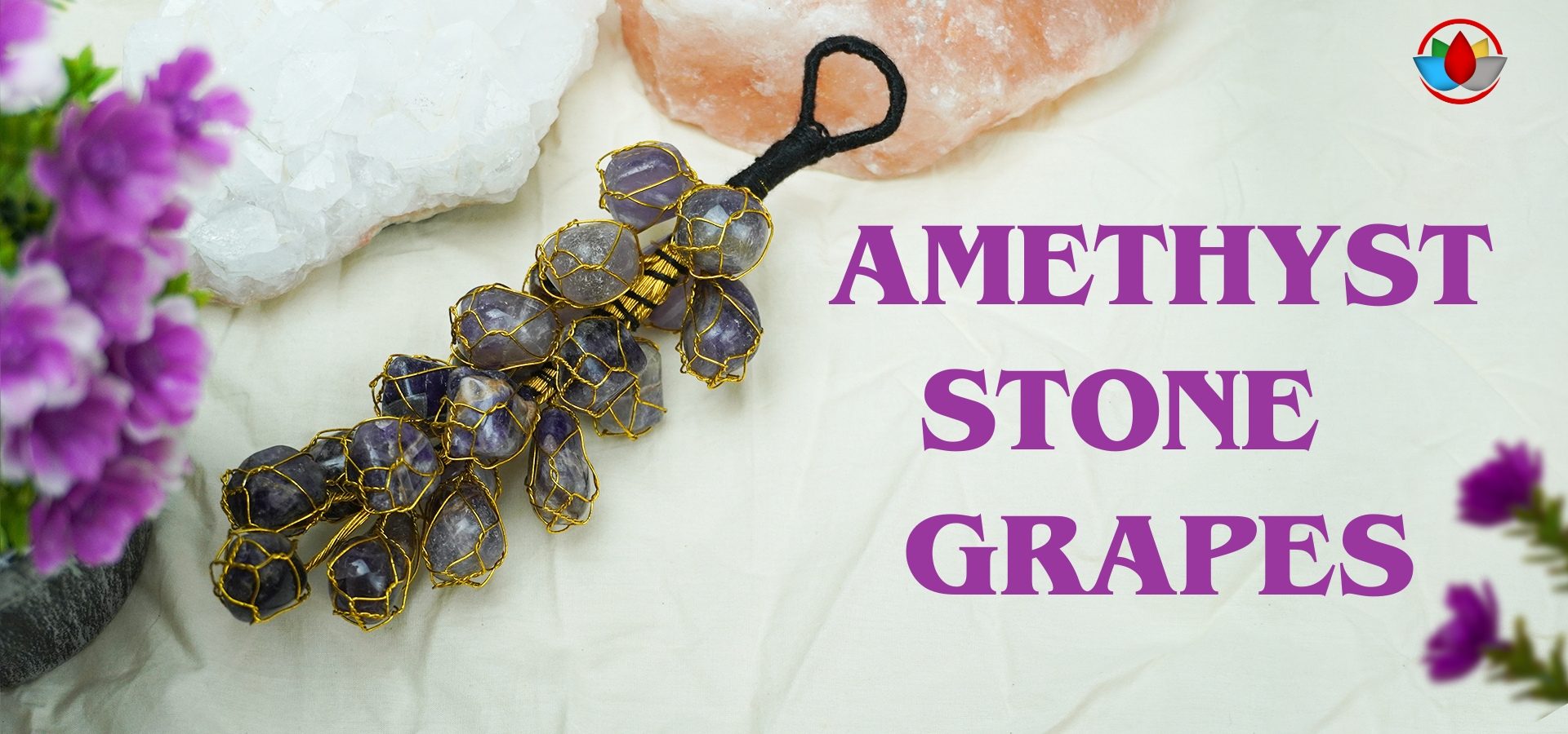 Amethyst Stone Grapes