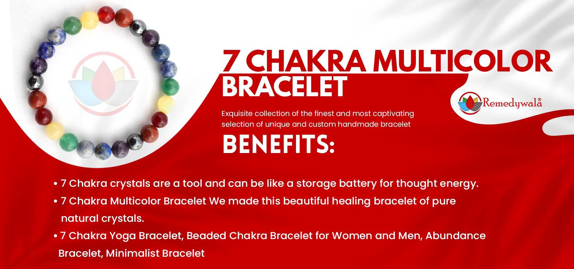 7 Chakra Multicolor Bracelet (Seven Chakra)