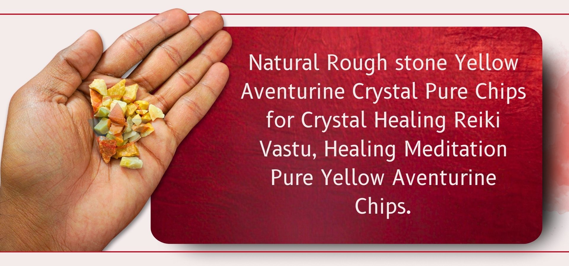 Yellow Aventurine Rough Stone