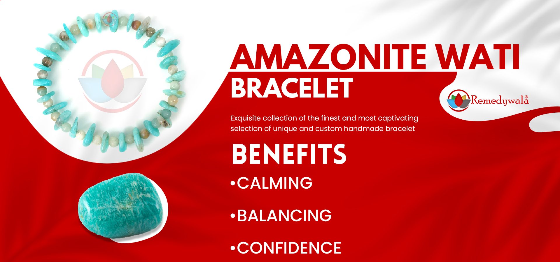 Amazonite Wati Bracelet 4 mm