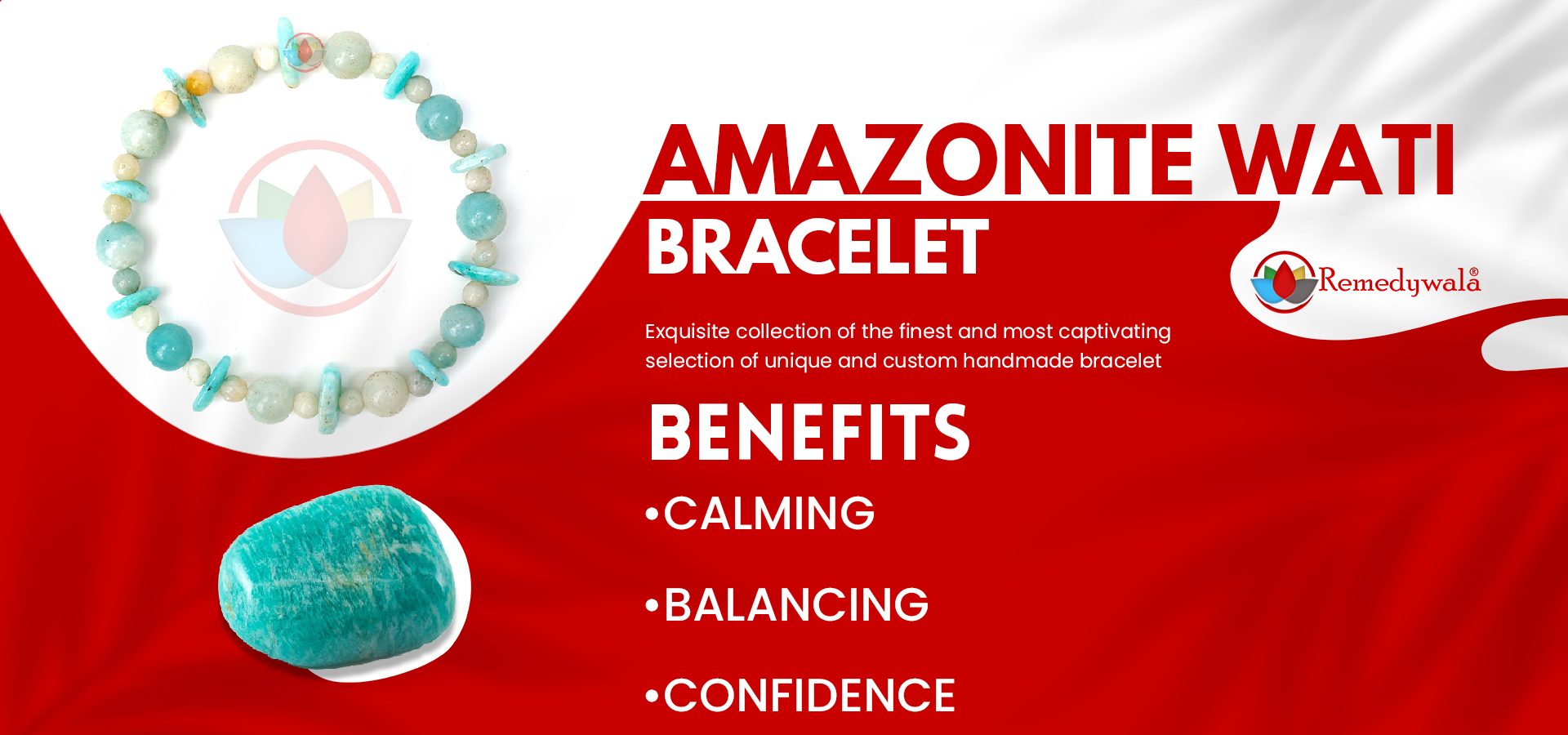 Amazonite Wati Bracelet 4mm 8mm