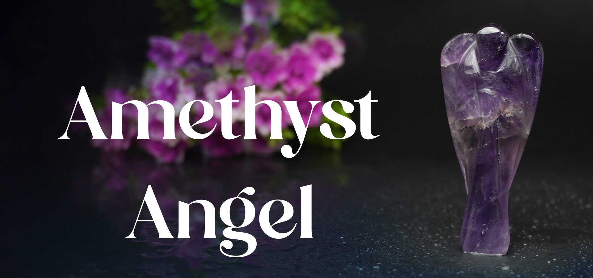 Amethyst Angel 3 INCH