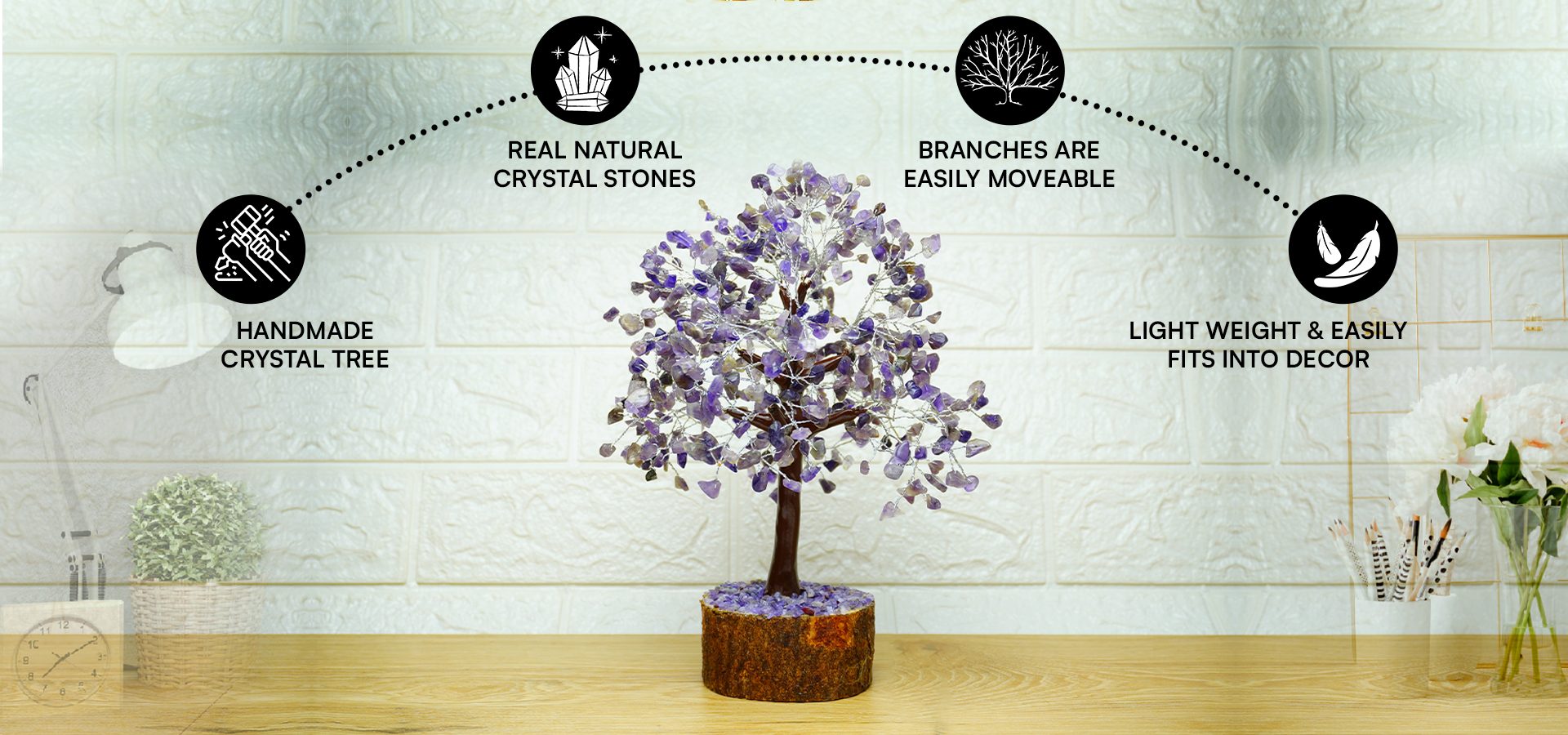 Amethyst Tree 500 Beads