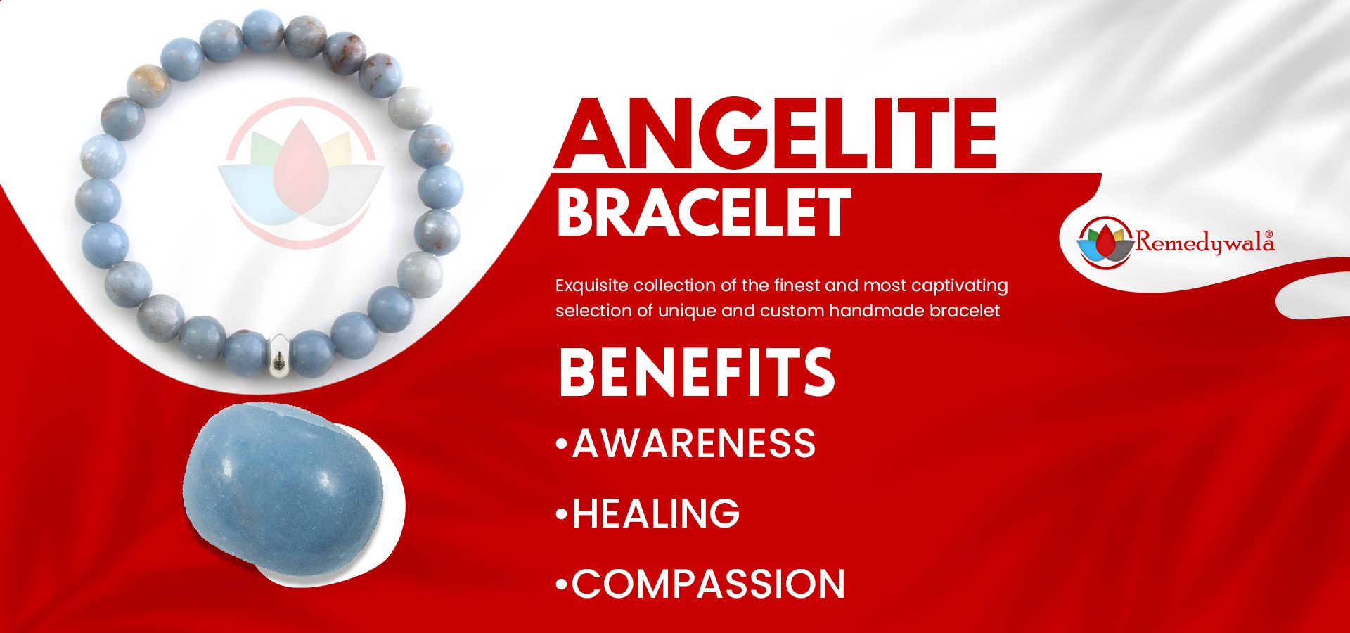 Angelite Bracelet 8mm