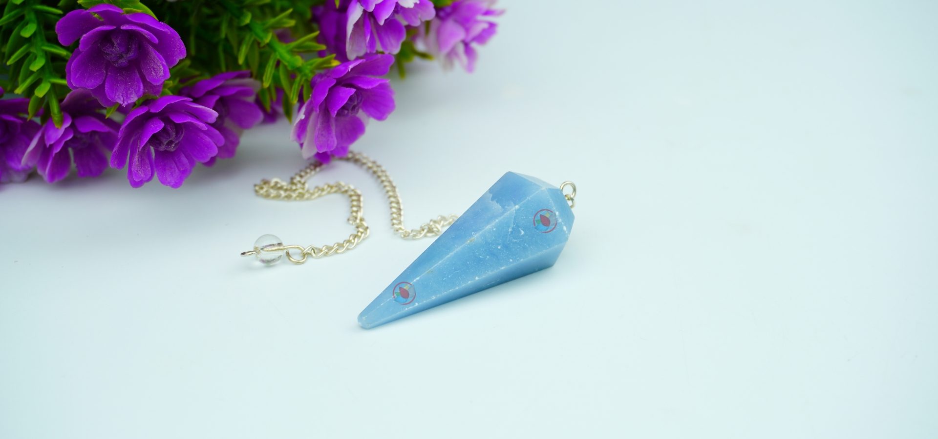 Angelite Dowsing Pendulum