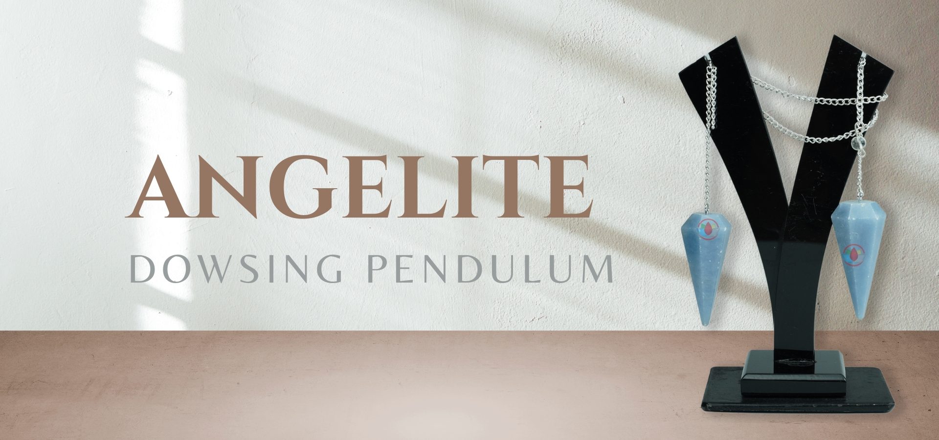 Angelite Dowsing Pendulum