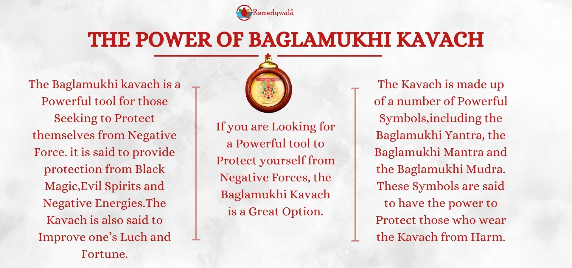 Baglamukhi Maha Yantra Kawach With Red Color Thread (4)