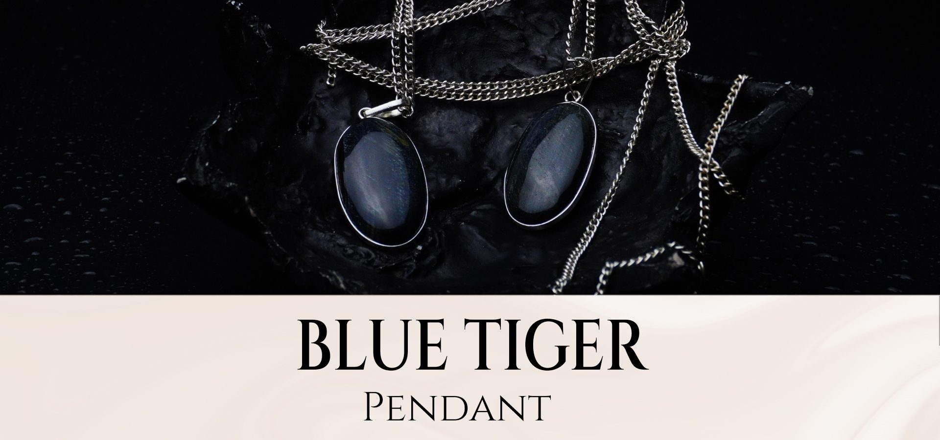 Blue Tiger Pendant