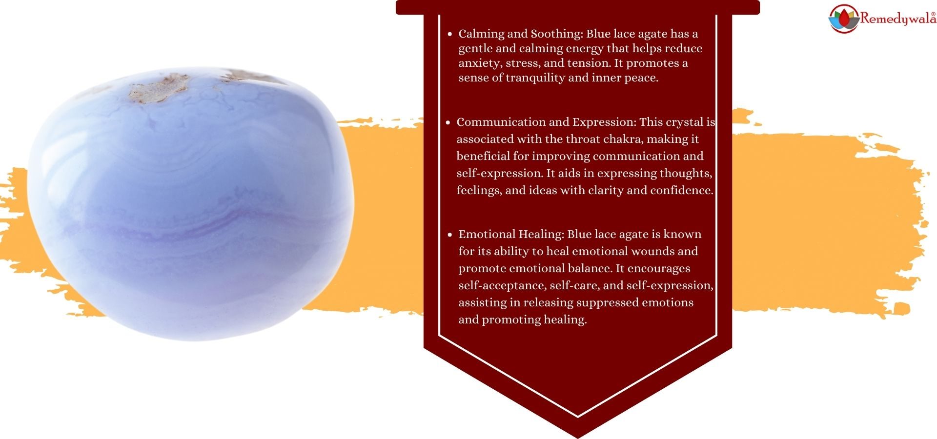 Blue lace Agate Pencil Pendant (3)