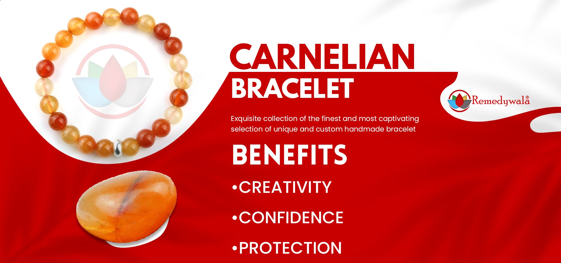 Carnelian Bracelet 8mm