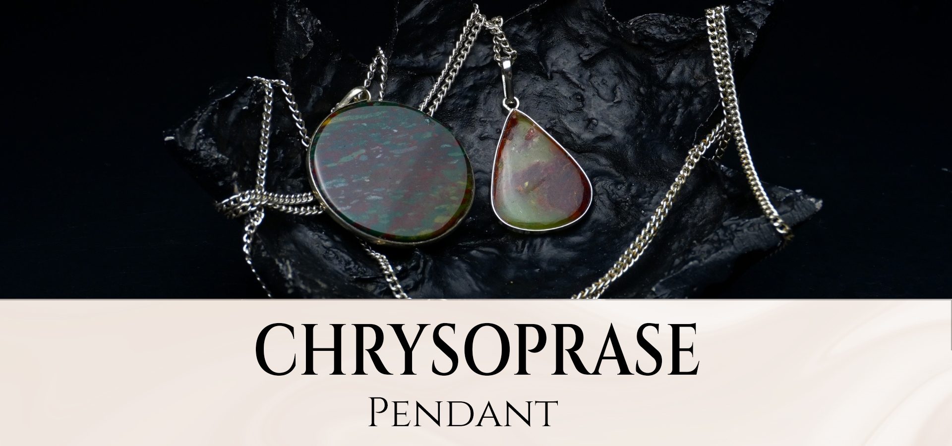 Chrysoprase Pendant