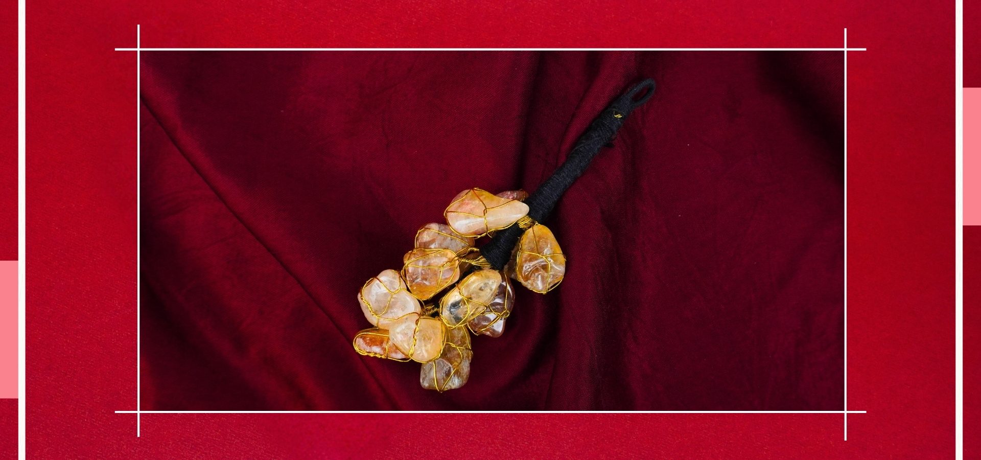Citrine tumble Grapes (5)