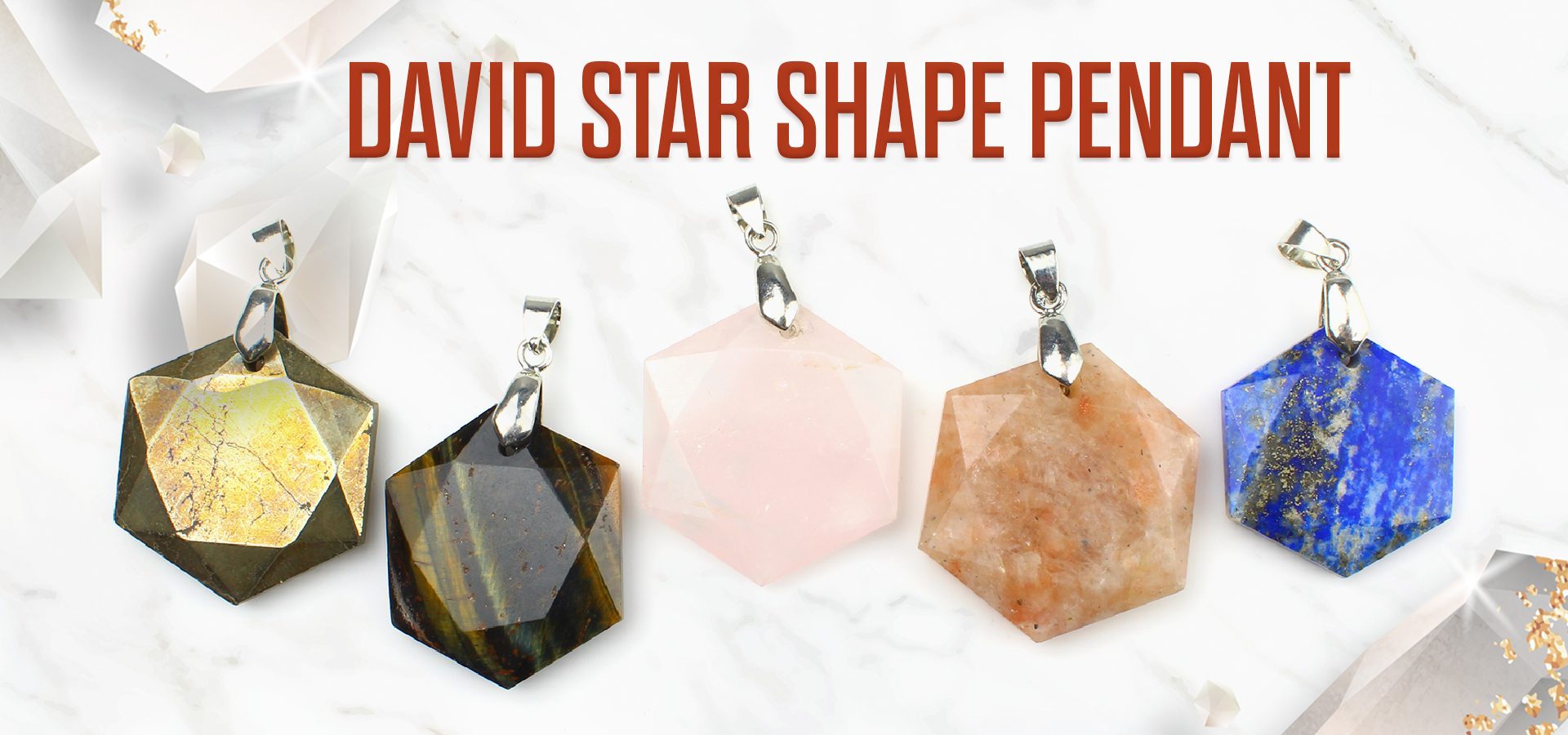 David Star Shape Pendant