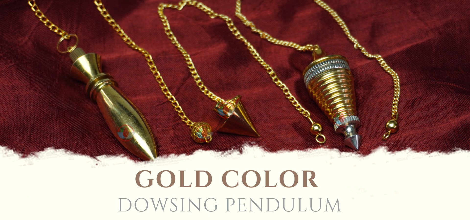 Gold Drowsing Pendulum