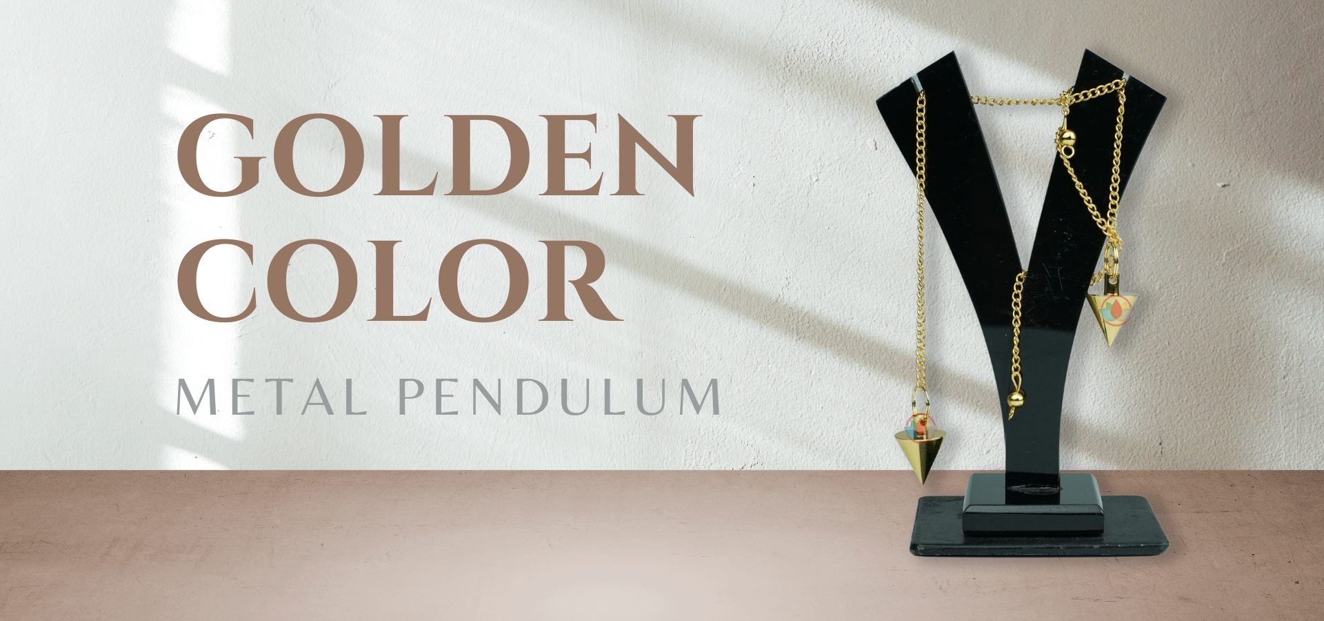 Golden Color Metal Pendulum