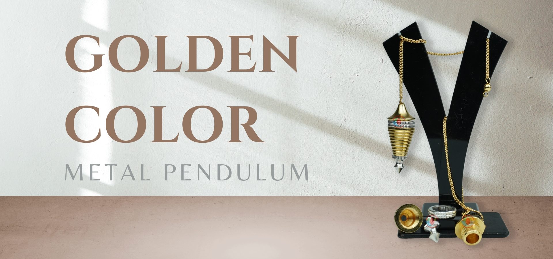 Golden Color Metal Pendulum