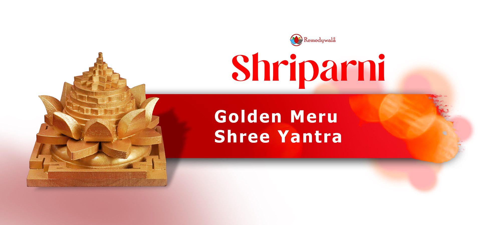 Golden Meru Shriparni Shree Yantra