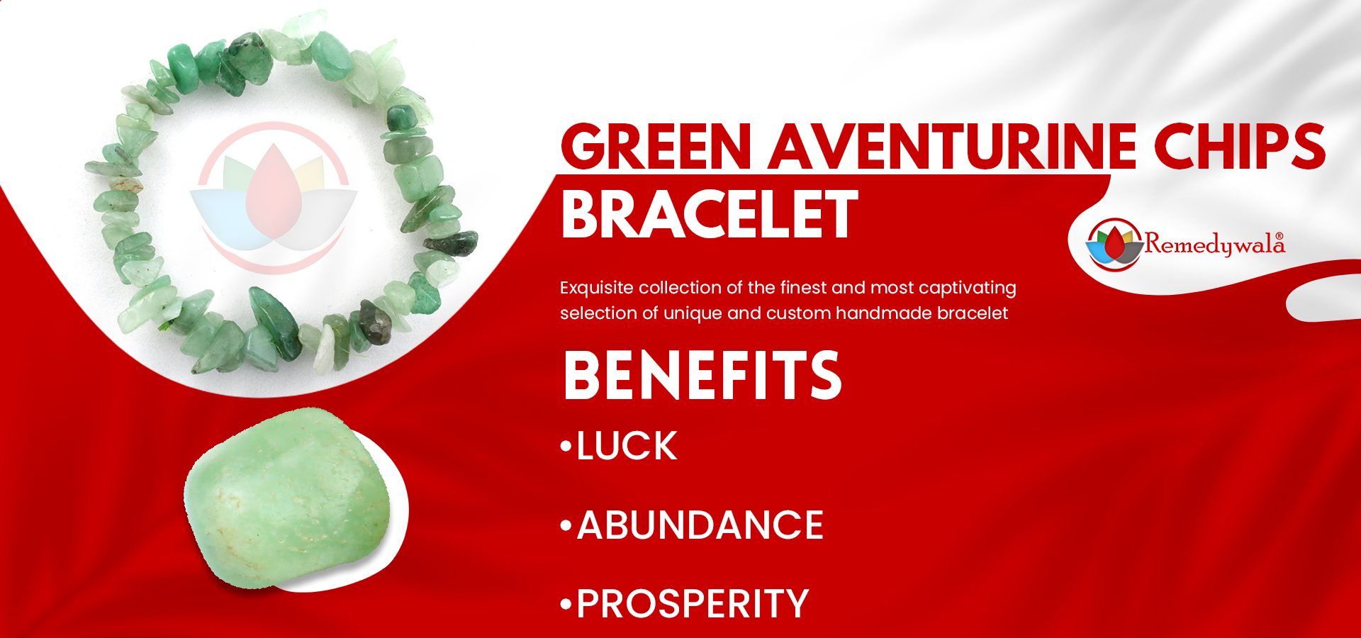 Green Aventurine Chips Bracelet