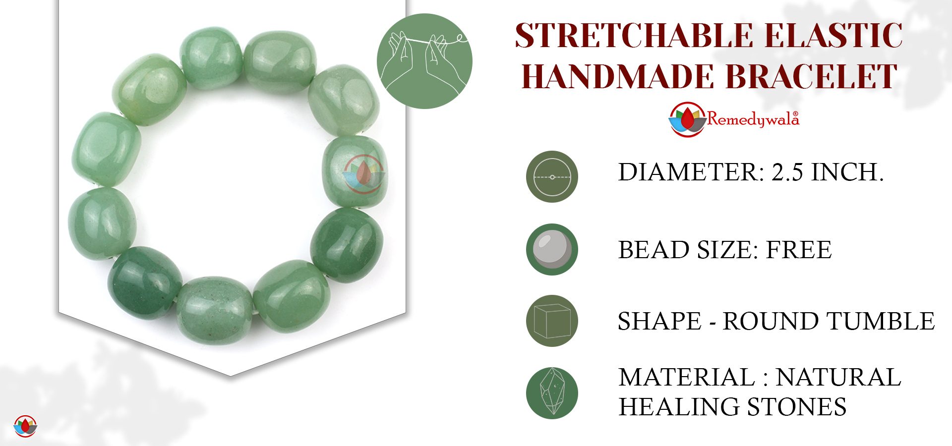 Green Aventurine Tumble Bracelet