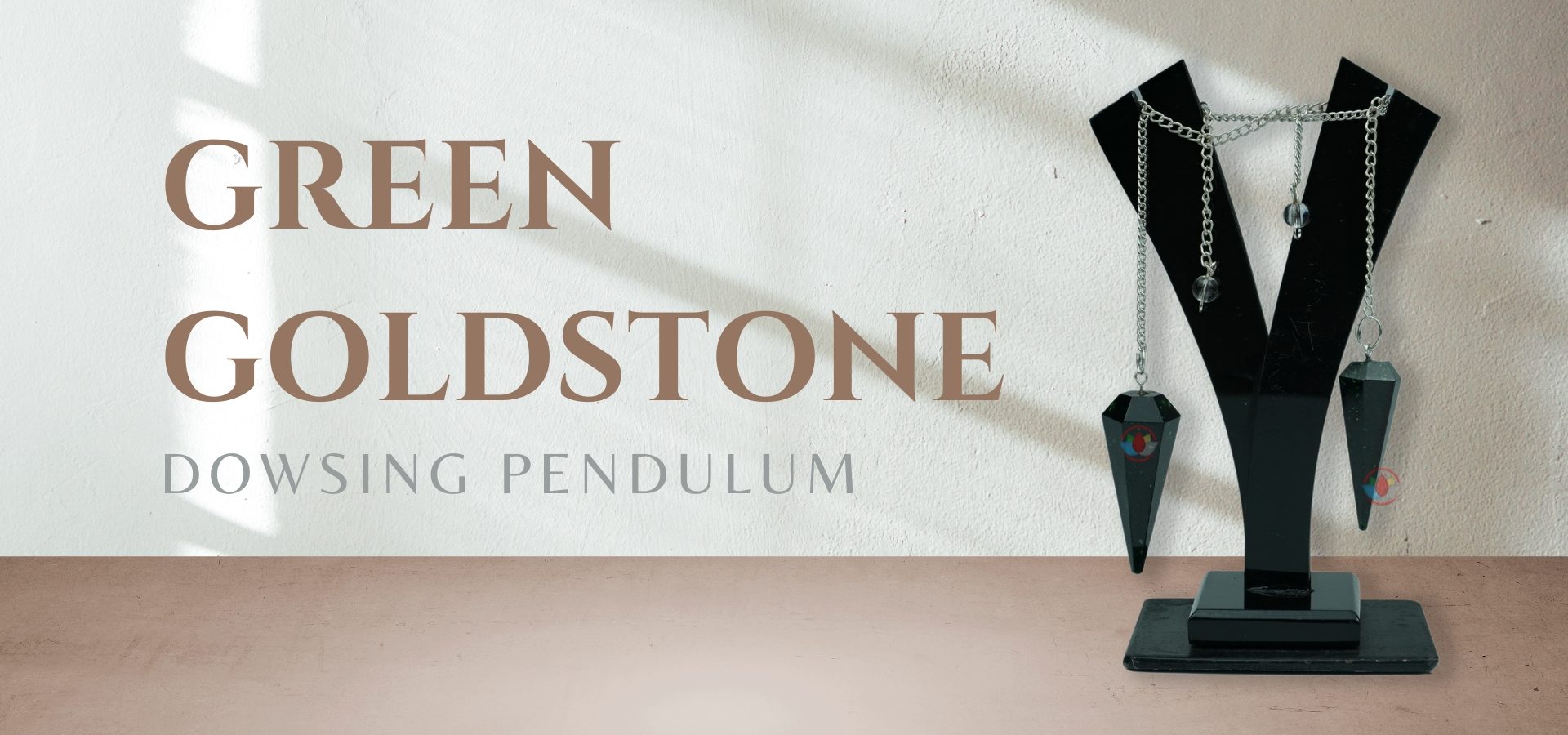 Green Goldstone Dowsing Pendulum