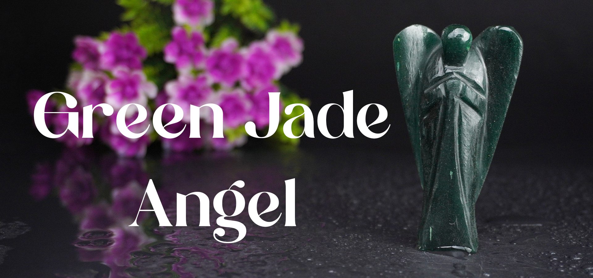 Green Jade Angel 3 INCH