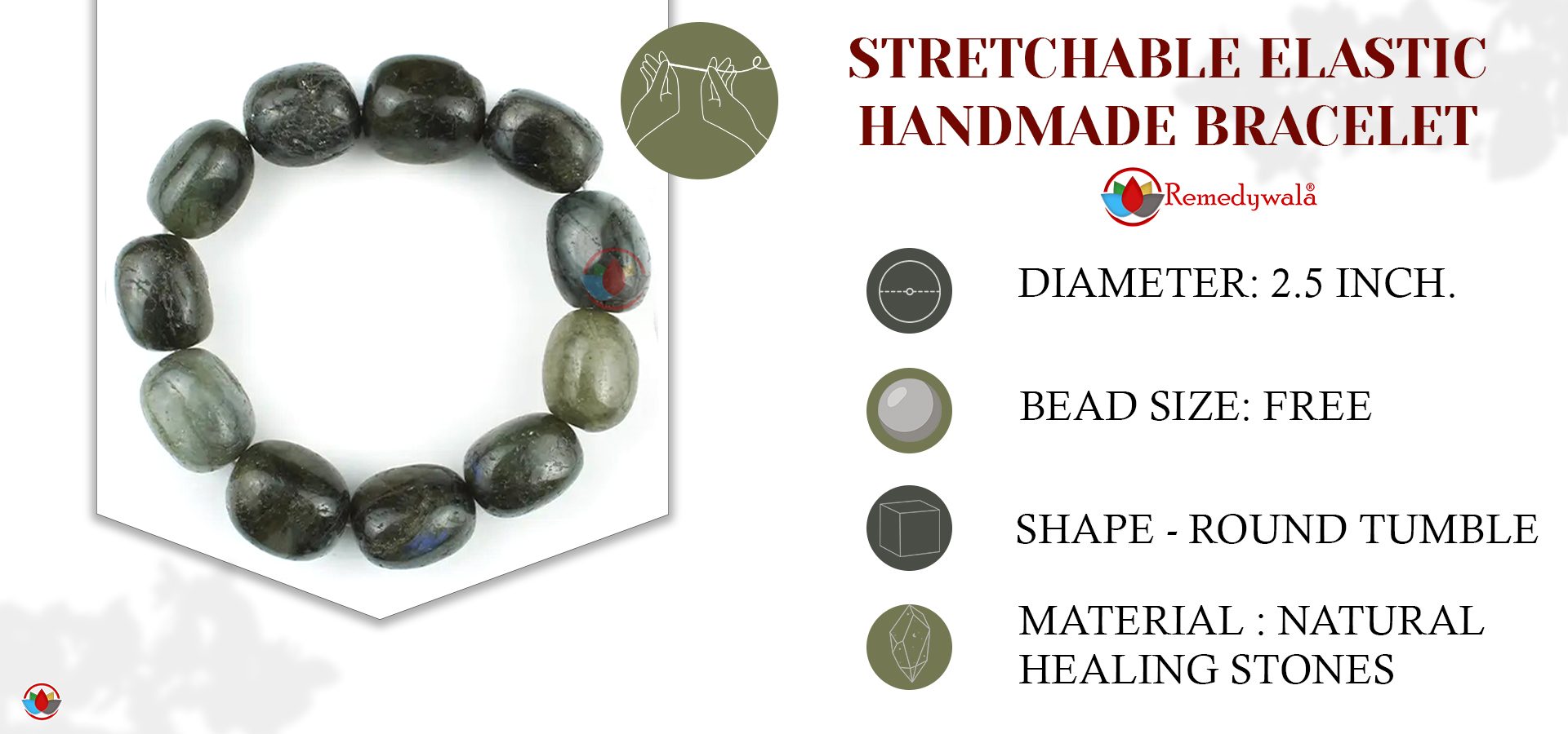 Labradorite Tumble Bracelet