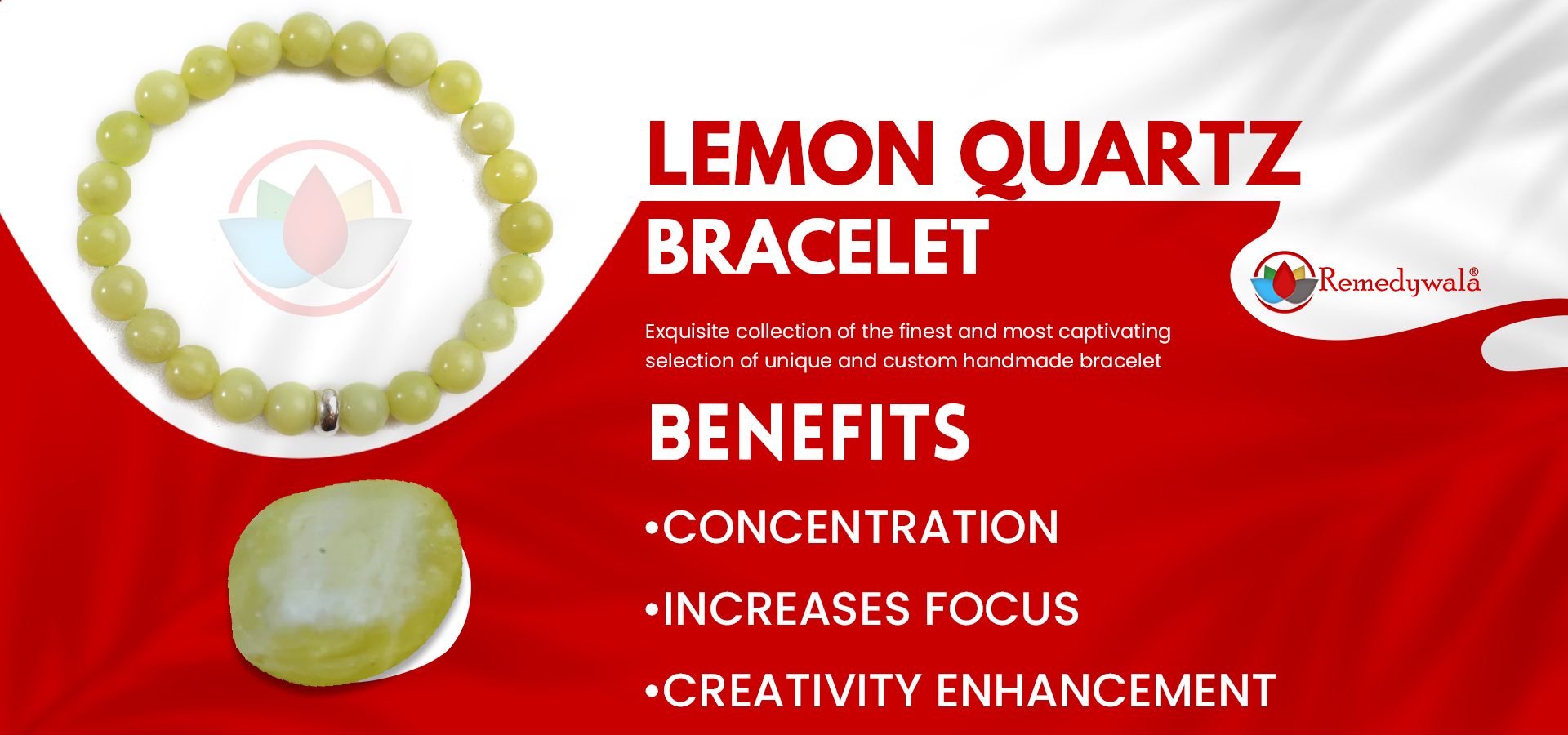 Lemon Quartz Bracelet