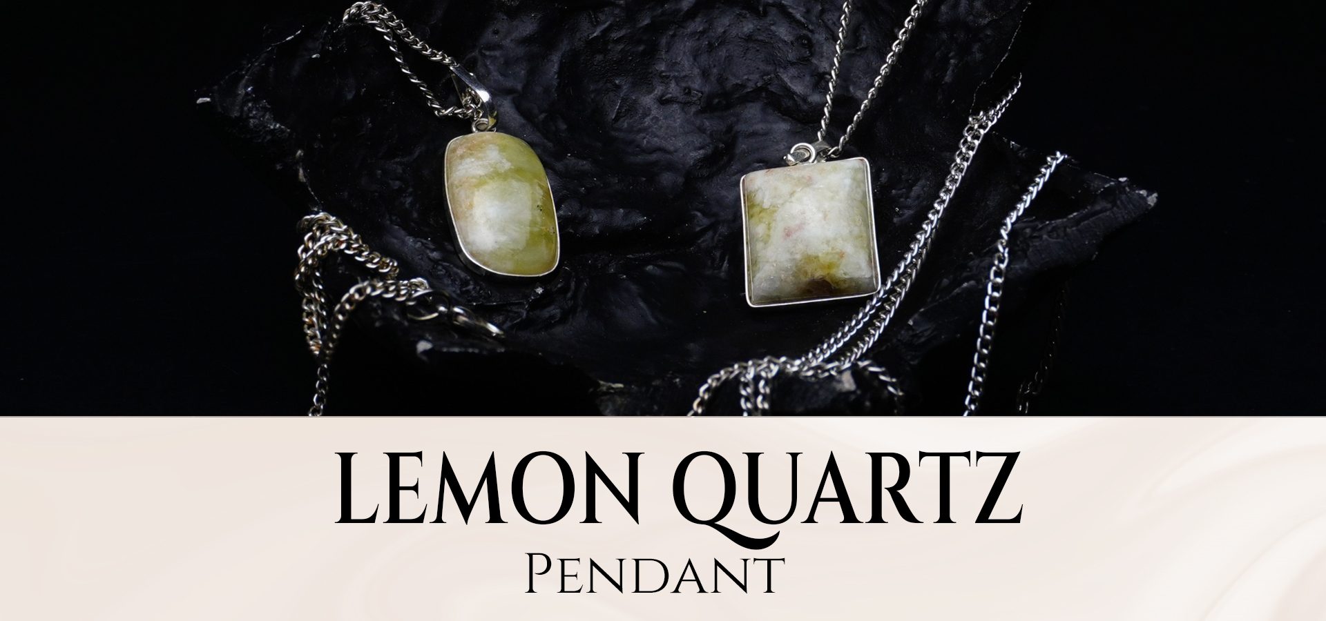 Lemon Quartz Pendant