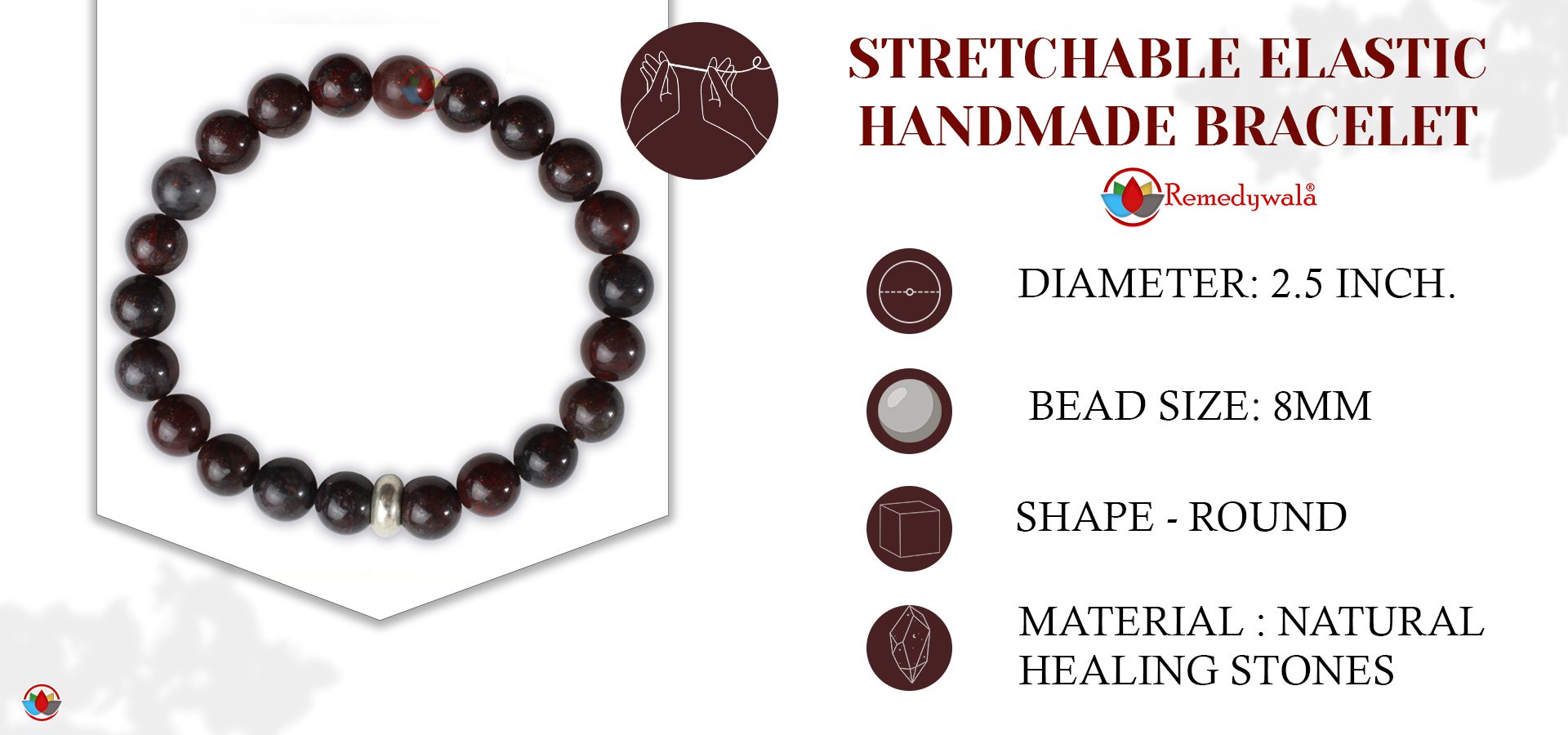 Mahogany Obsidian Bracelet