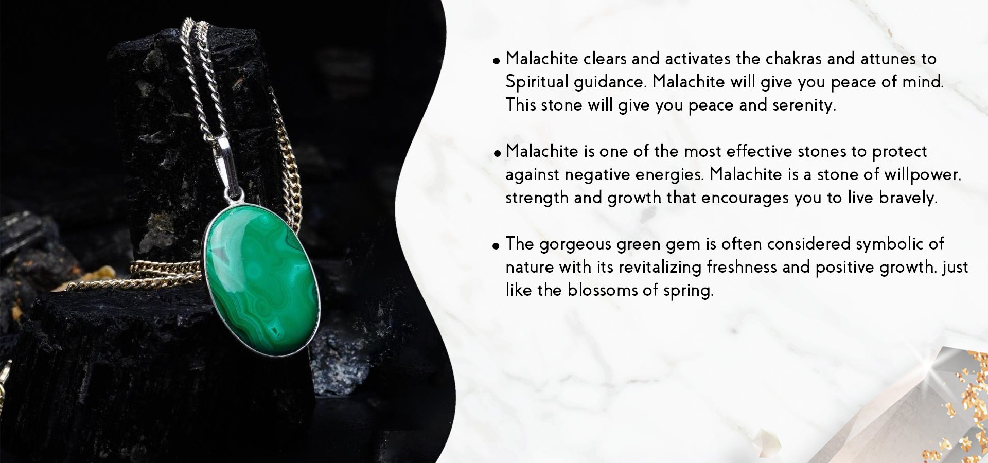 Malachite Pendant