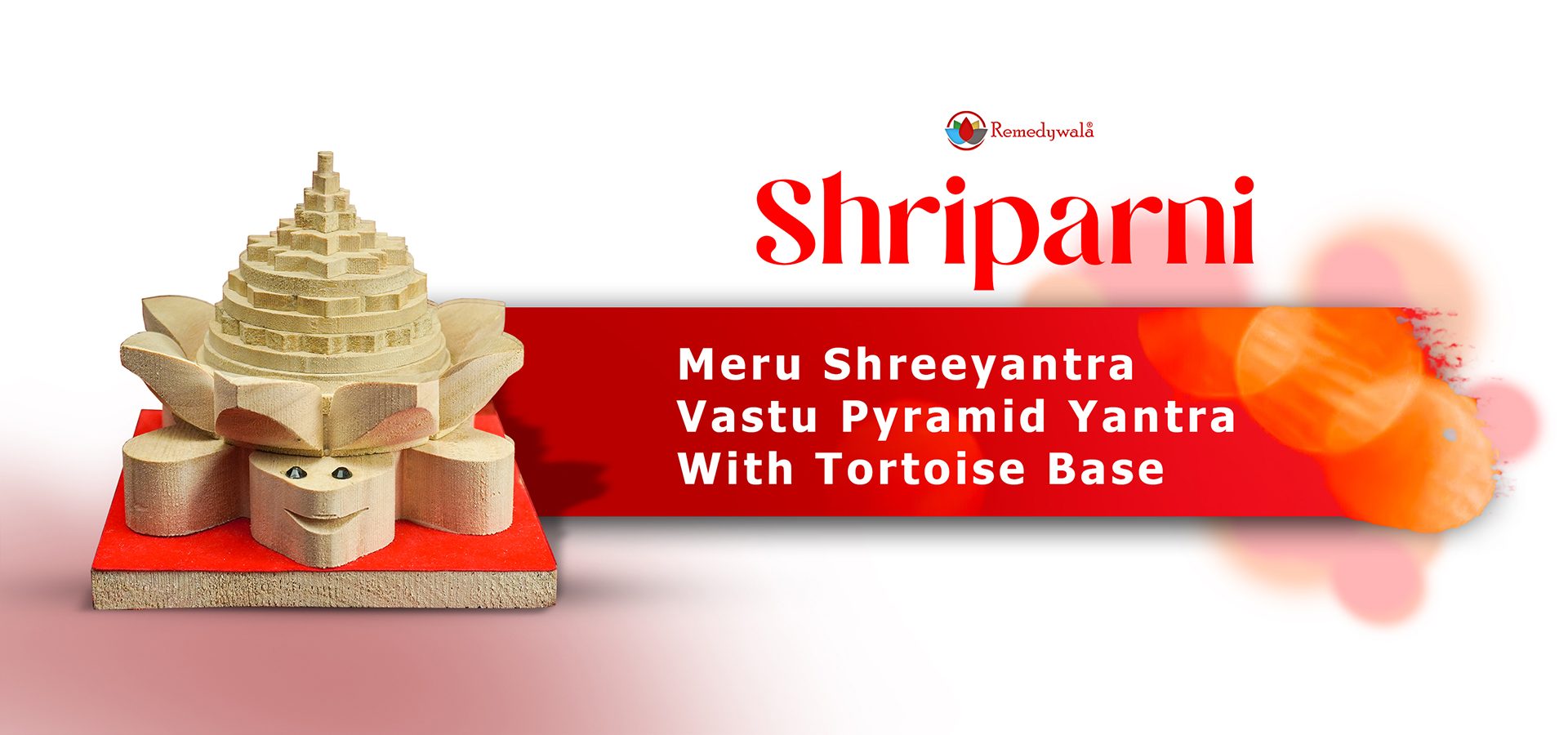 Meru Sriparni Shreeyantra Vastu Pyramid Yantra With Tortoise Base