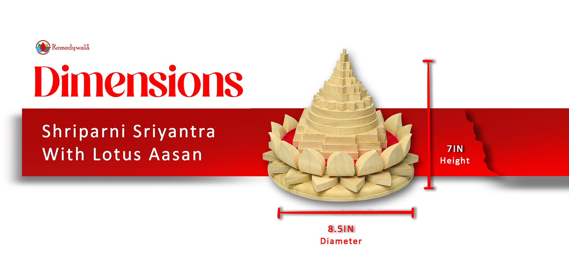 Shriparni Sriyantra With Lotus Aasan