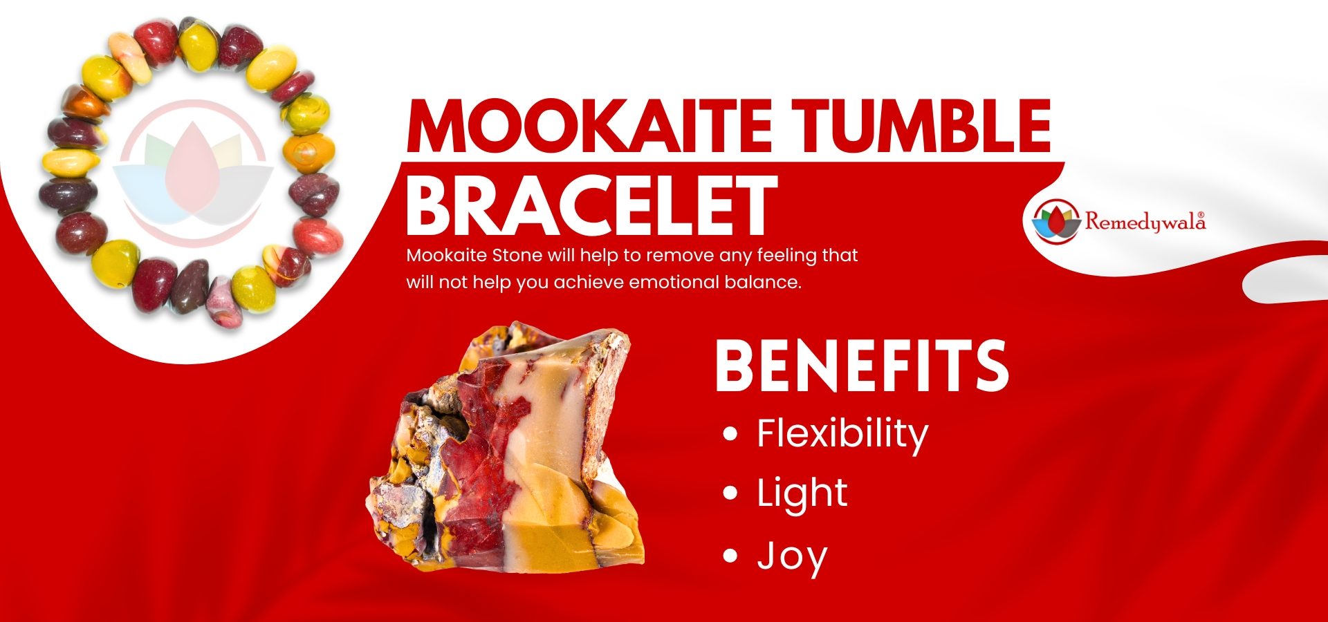 Mookaite Tumble Bracelet (1)