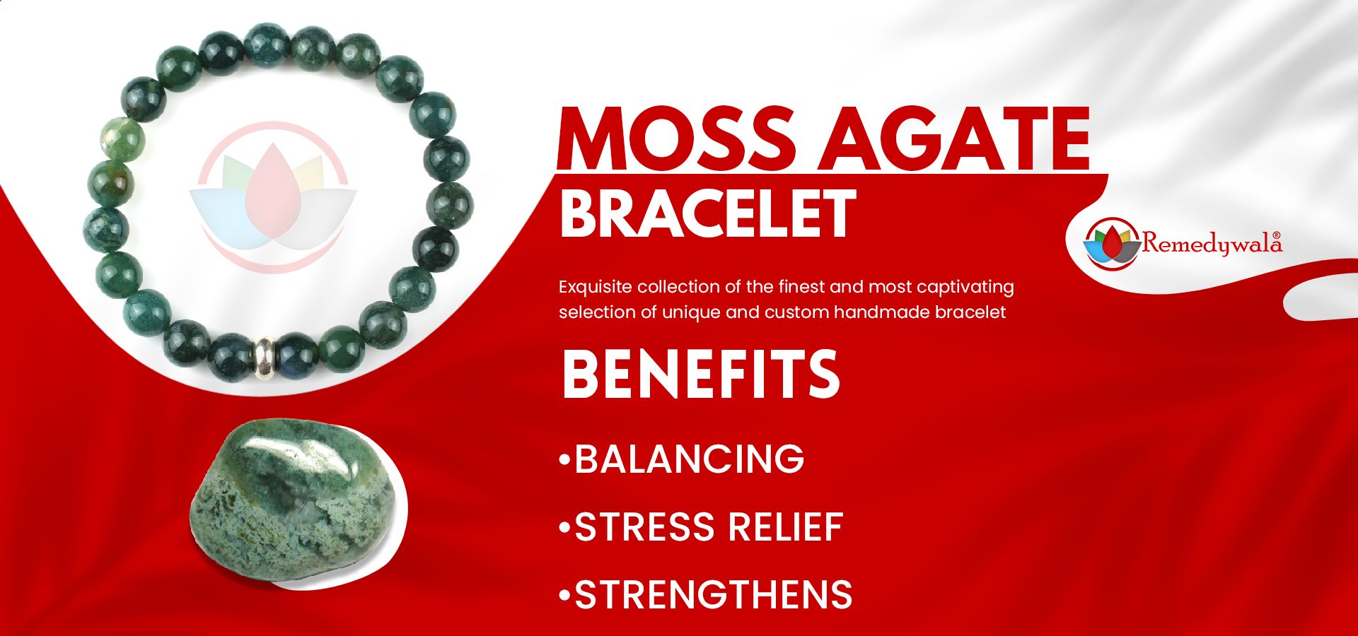 Moss agate on sale bracelet benefits