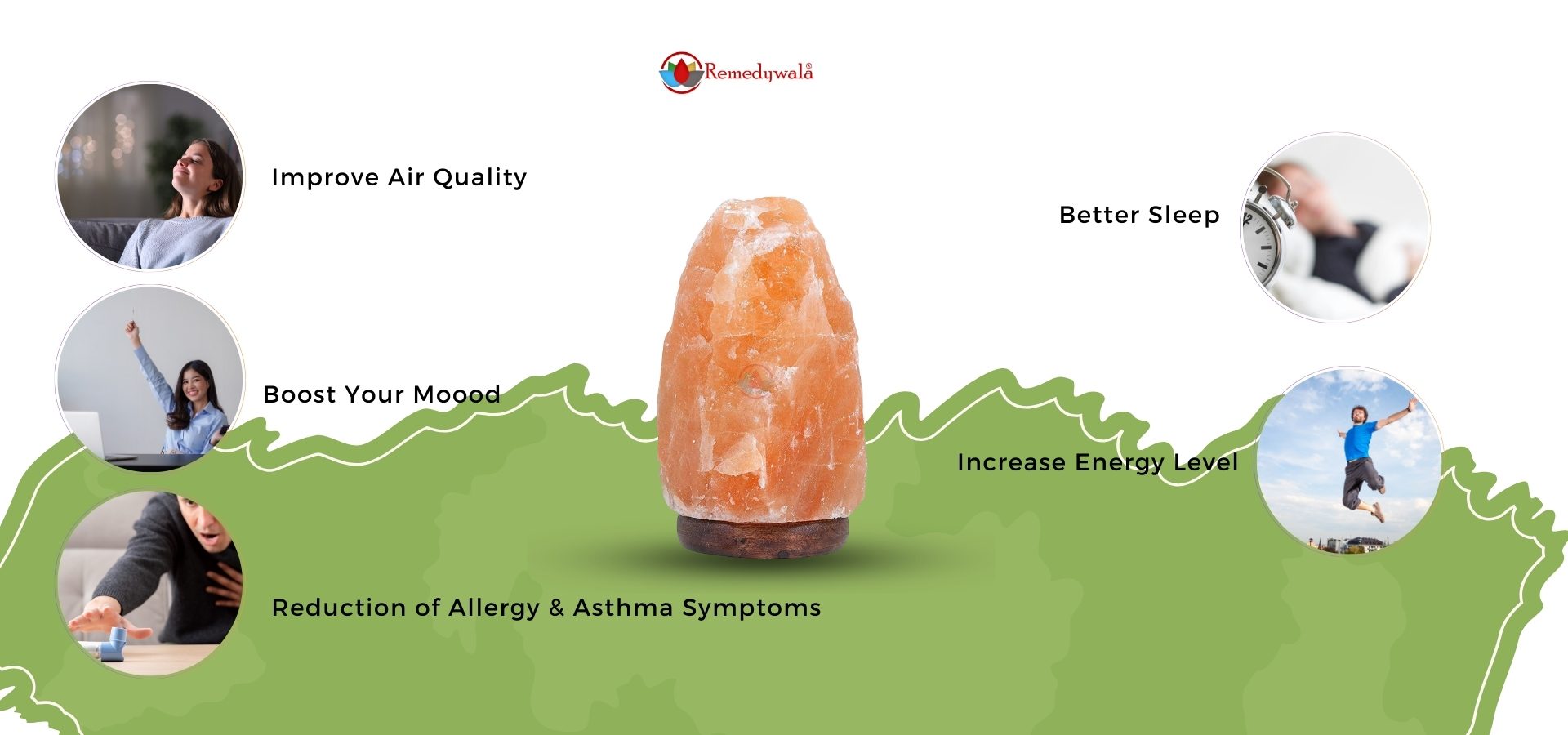 Natural Himalayan Rock Salt Crystal Lamp (3-5Kg) (4)