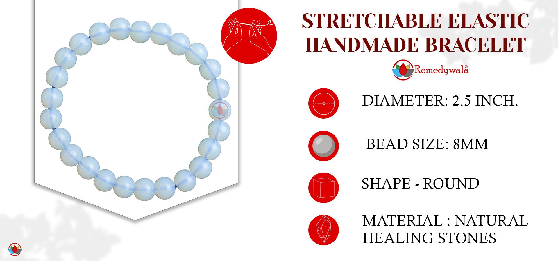 Opalite Bracelet 8mm