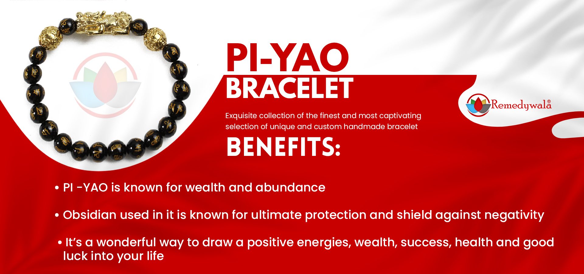 PI-YAO Bracelet 8mm