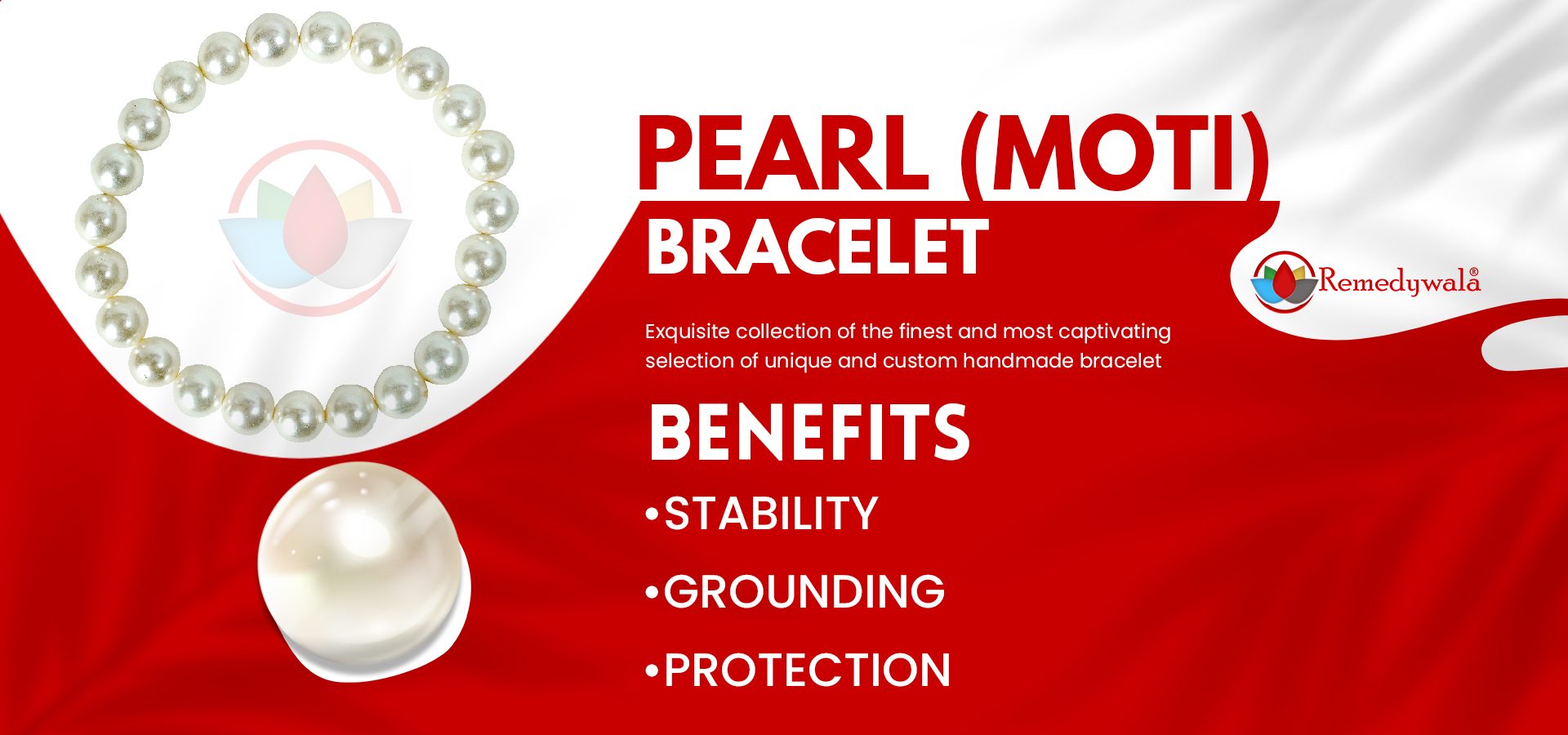 Pearl (Moti) Bracelet 8mm