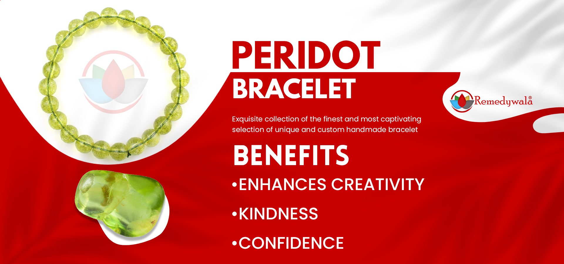 Peridot Bracelet 8mm