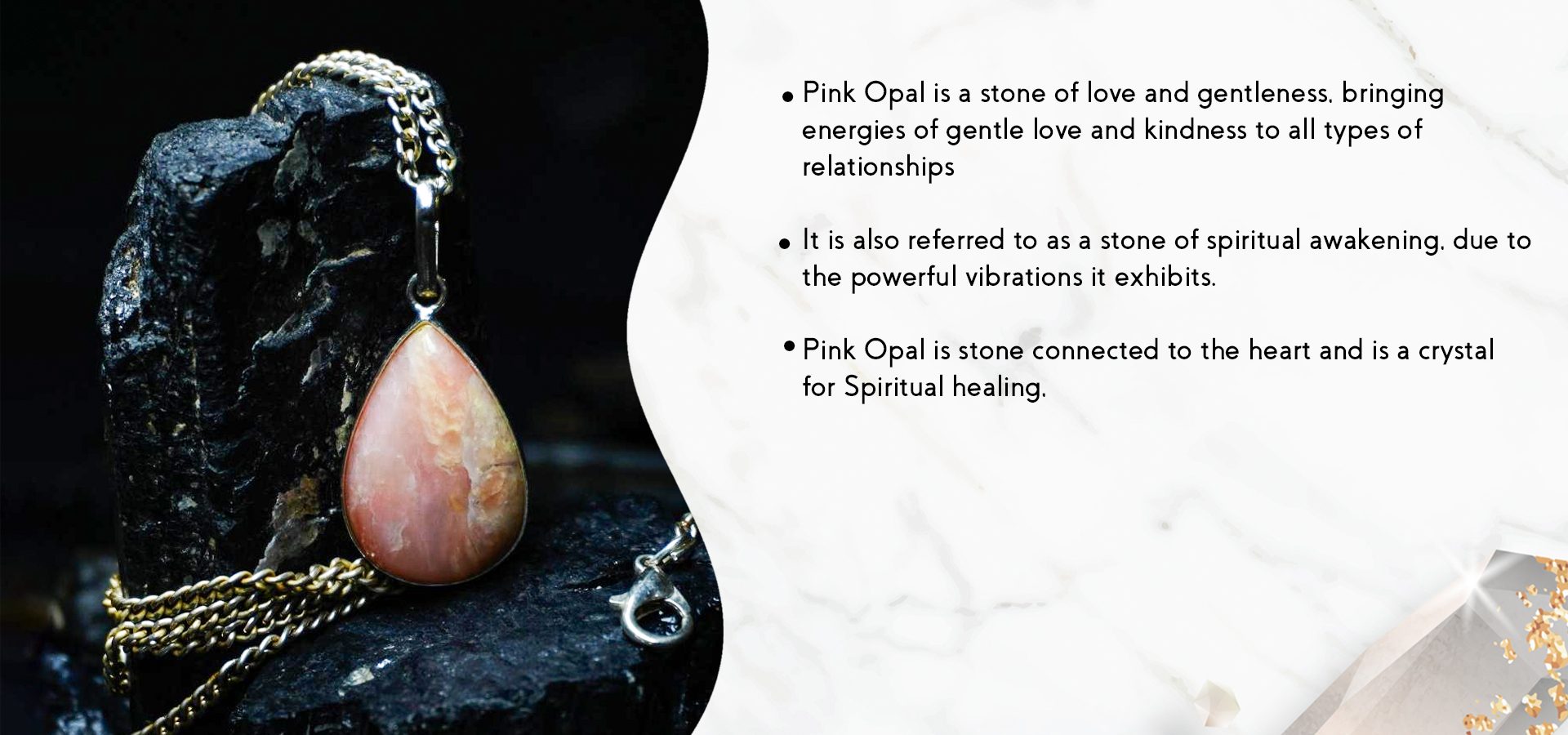 Pink Opal Pendant