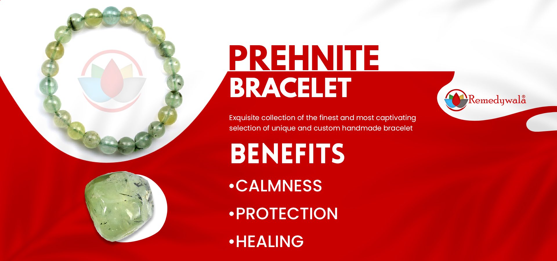 Prehnite Bracelet 8mm