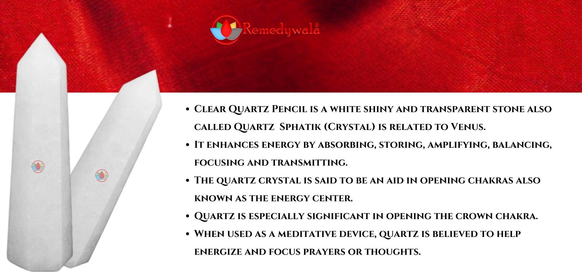 Remedywala Clear Quartz Pencil (2)