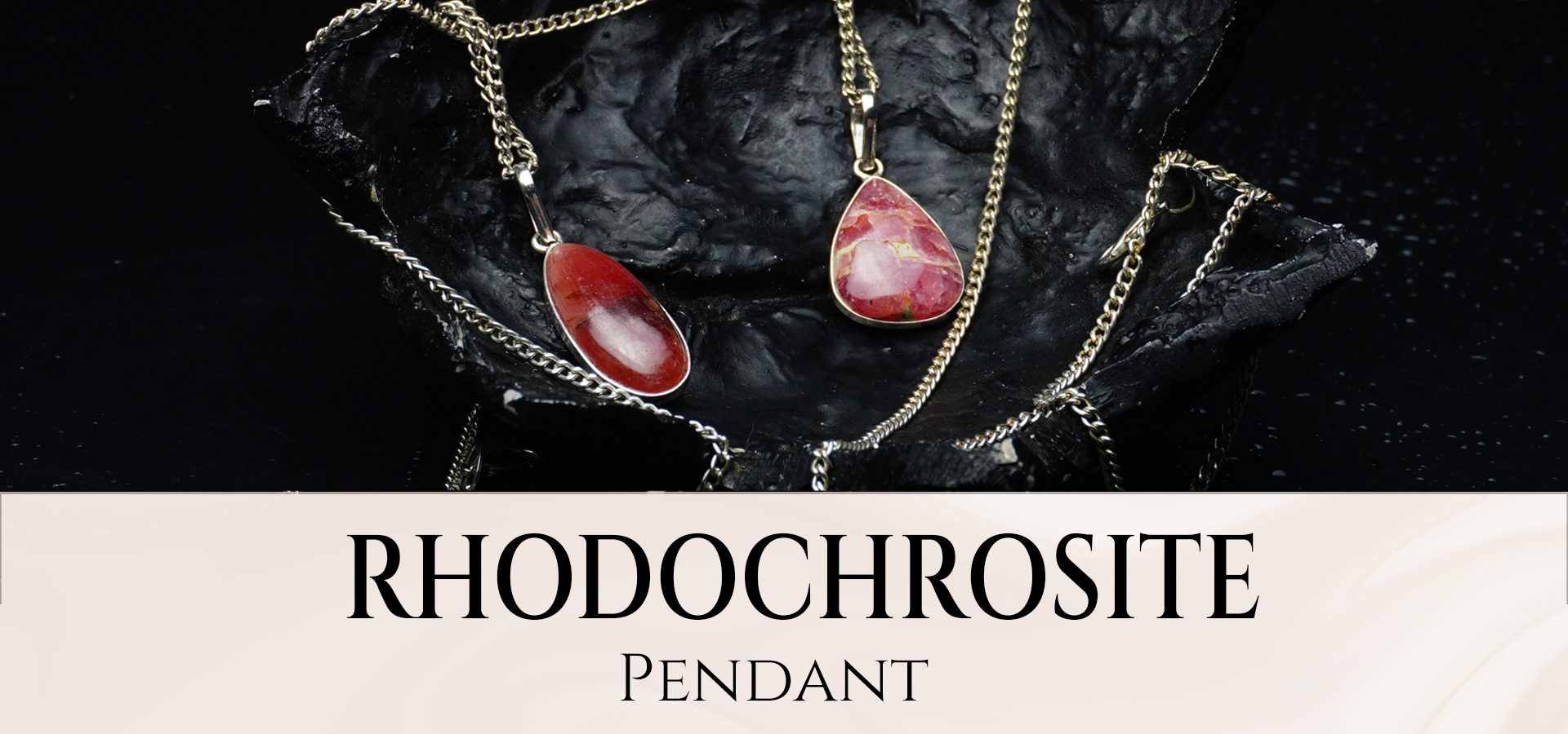 Rhodochrosite Pendant