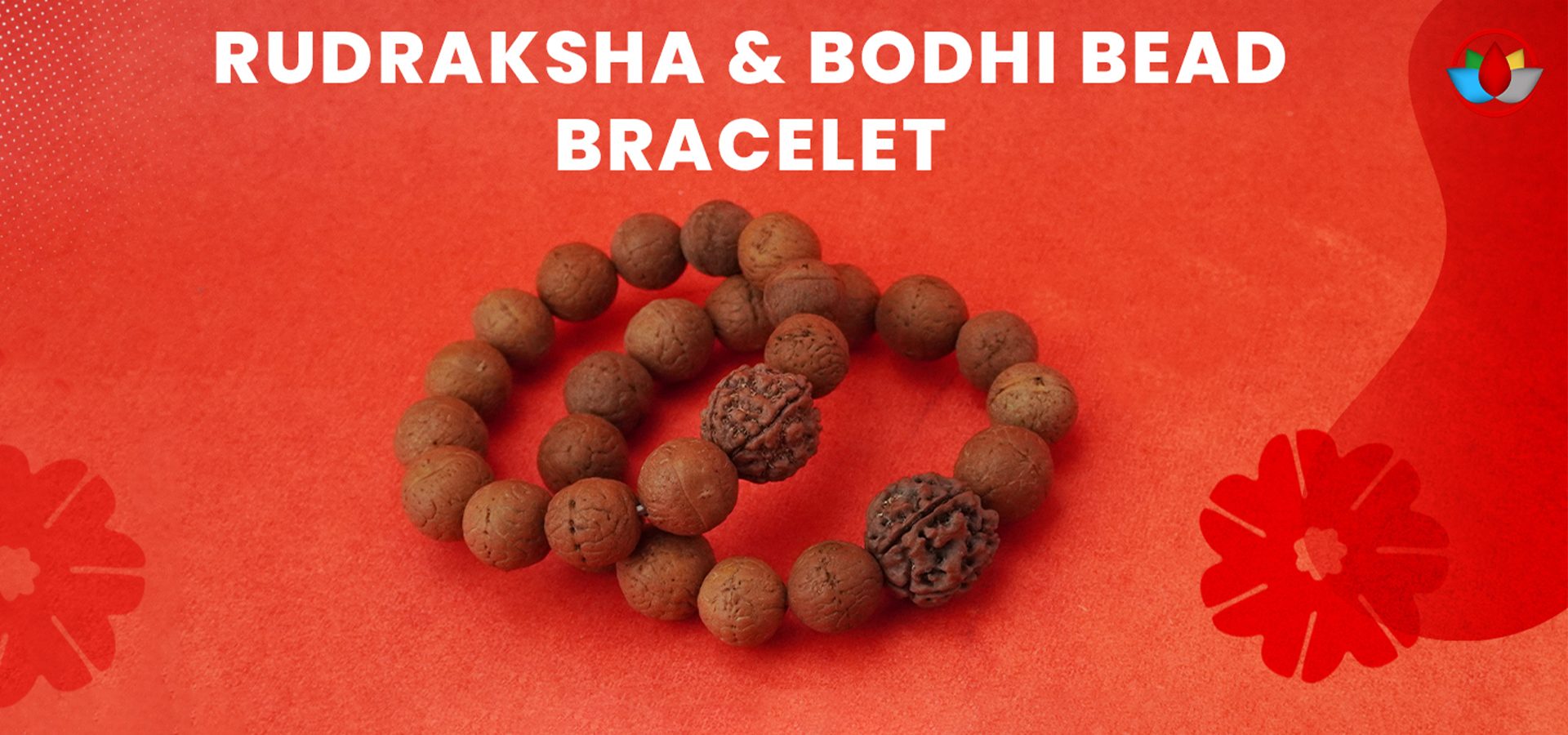 Rudraksha & Bodhi Bead Bracelet